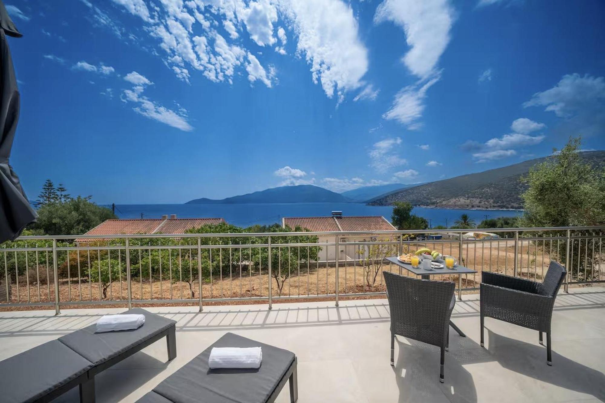 Maritina'S Apartments Amazing Sea View Agia Efimia Exteriér fotografie